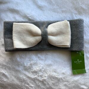 Kate Spade Gray Knit Headband